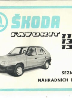 Škoda Favorit 115-135-136 (originál)