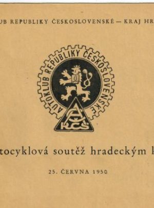 II. Motocyklová soutěž hradeckým krajem