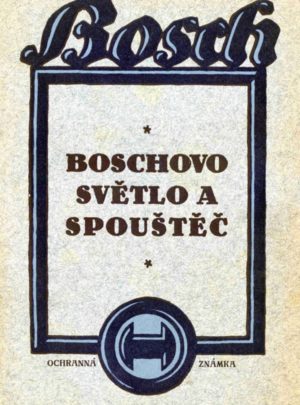 Boschovo světlo a spouštěč