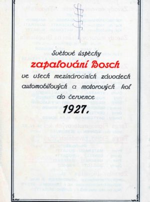 Světové úspěchy zapalování Bosch