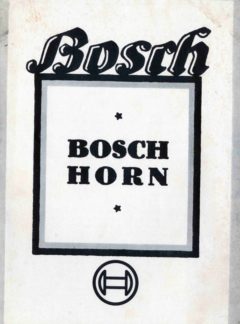 Bosch Horn