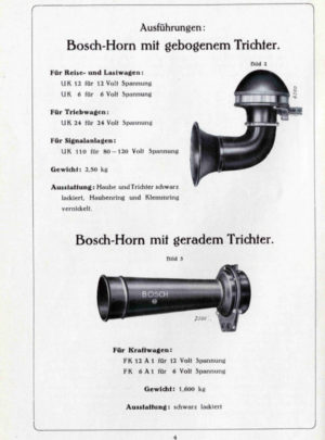 Bosch Horn