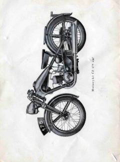 Motocykl ČZ 175 Standard a Special