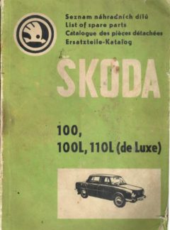 Seznam náhradních dílů Škoda 100, 100L, 110L