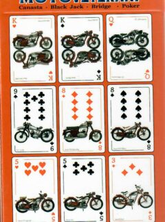 Poker karty Moto veteráni