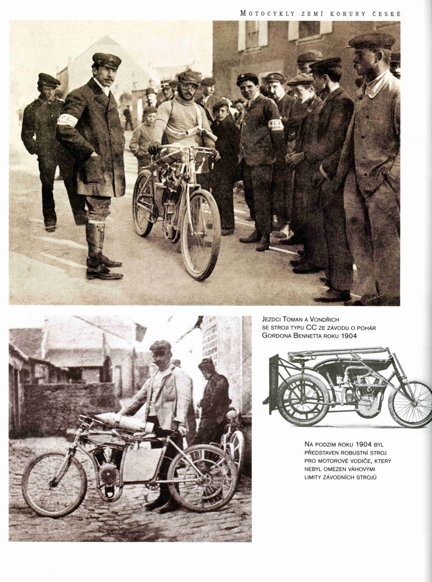 Naše motocykly I. díl Rakousko-Uhersko 1899 - 1918, Libor Marčík