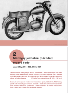 Jawa kývačka: motocyklové typy 351-361, Jiří Wohlmuth