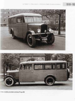 Autobusy první republiky a protektorátu 1918–1945