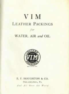 VIM Leather Packings for Water, Air and Oil