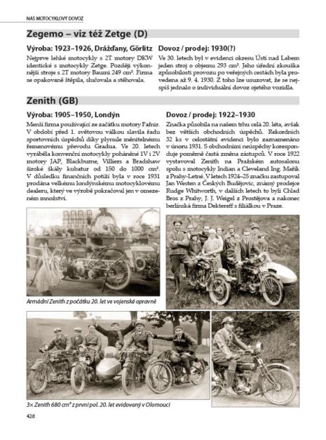 Náš motocyklový dovoz, Prvních 70 let, 1895–1964, Milan Veselý Náš motocyklový dovoz, Prvních 70 let, 1895–1964, Milan Veselý