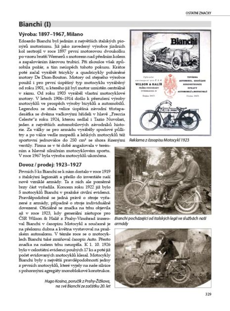 Náš motocyklový dovoz, Prvních 70 let, 1895–1964, Milan Veselý Náš motocyklový dovoz, Prvních 70 let, 1895–1964, Milan Veselý