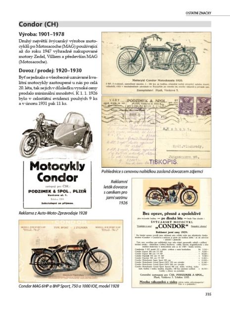 Náš motocyklový dovoz, Prvních 70 let, 1895–1964, Milan Veselý Náš motocyklový dovoz, Prvních 70 let, 1895–1964, Milan Veselý