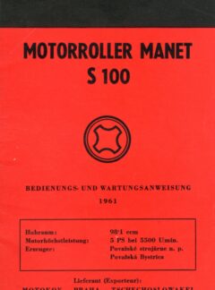 Motorroller Manet S100