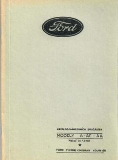 Ford katalog náhradních součástek