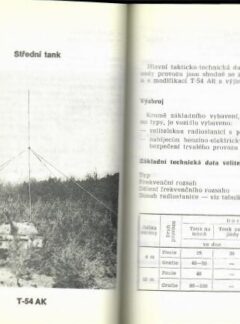 Hlavní takticko-technická data tankové a automobilní techniky ČSLA