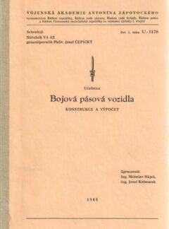 Bojová pásová vozidla, konstrukce a výpočet