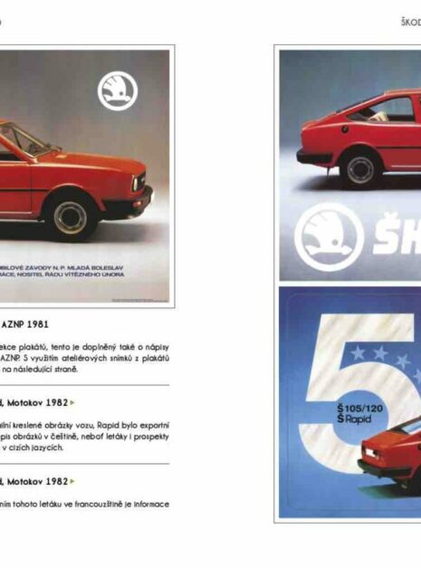 Škoda – automobily na plakátech a v prospektech 1945-2022, Martin Kupec Škoda – automobily na plakátech a v prospektech 1945-2022, Martin Kupec