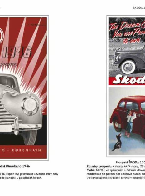 Škoda – automobily na plakátech a v prospektech 1945-2022, Martin Kupec Škoda – automobily na plakátech a v prospektech 1945-2022, Martin Kupec