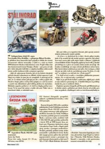 Motor Journal 2023/01 nové knihy stalingrad škoda 105/120