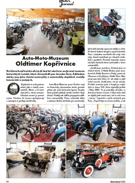 Motor Journal 2023/01 oldtimer Kopřivnice auto-moto-muzeum Motor Journal 2023/01 oldtimer Kopřivnice auto-moto-muzeum