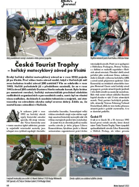 Motor Journal 2023/01 Česká Tourist Trophy Motor Journal 2023/01 Česká Tourist Trophy