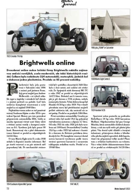 Motor Journal 2023/01 Brightwells online Motor Journal 2023/01 Brightwells online