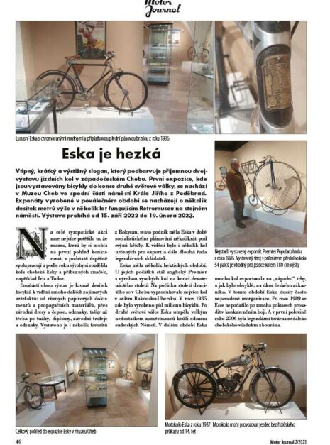 Motor Journal 2023/02 Eska je hezká Motor Journal 2023/02 Eska je hezká