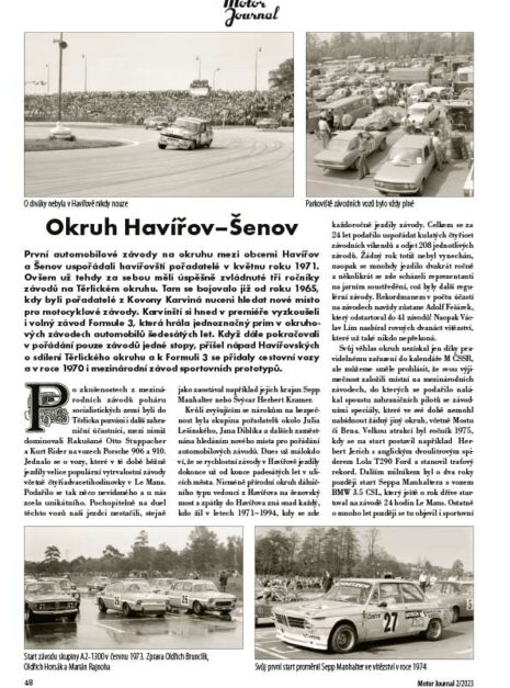 Motor Journal 2023/02 Okruh Havířov–Šenov Motor Journal 2023/02 Okruh Havířov–Šenov