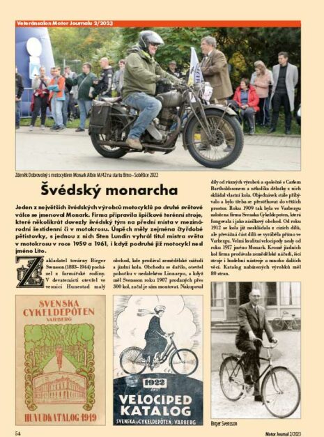 Motor Journal 2023/02 Monark Albin M/42 Motor Journal 2023/02 Monark Albin M/42