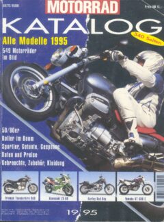 Motorrad Katalog Alle Modelle 1995
