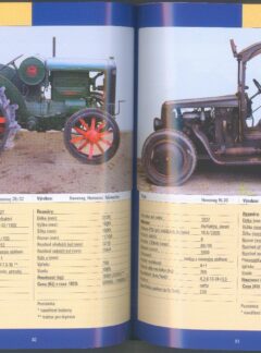 Traktory, motorové pluhy a parní stroje
