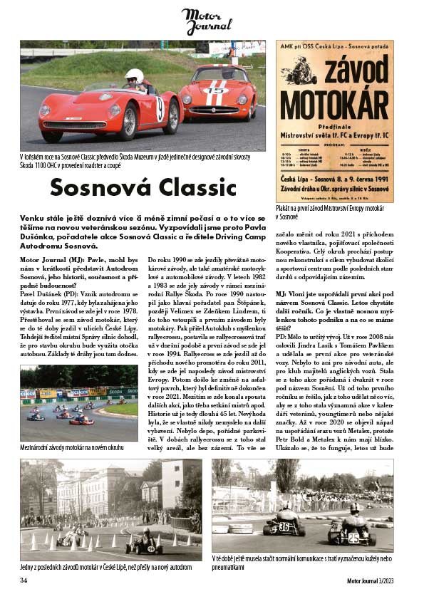 Motor Journal 2023/03 Sosnová Classic