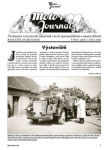 Motor Journal 5/2003 uvodnik