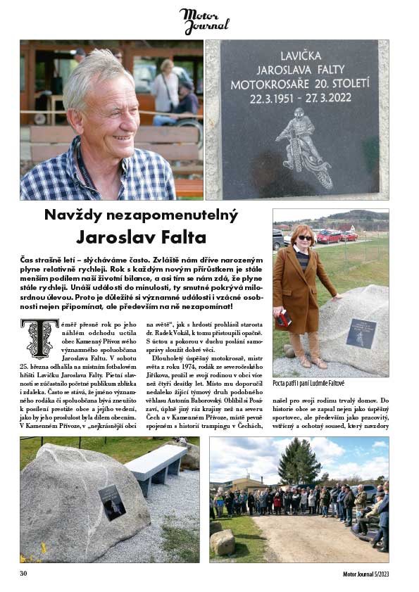 Motor Journal 5/2003 Jaroslav Falta