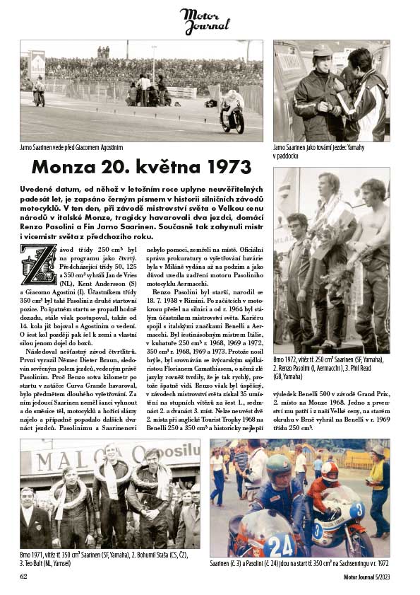 Motor Journal 5/2003 Monza 1973