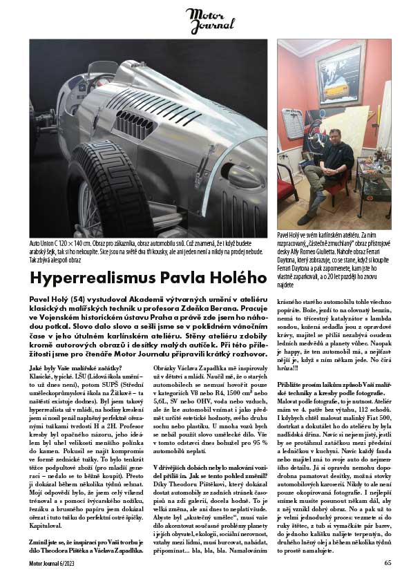 Motor Journal 6/2023 Pavel Holý