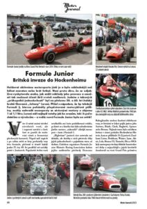 Motor Journal 6/2023 Formule Junior