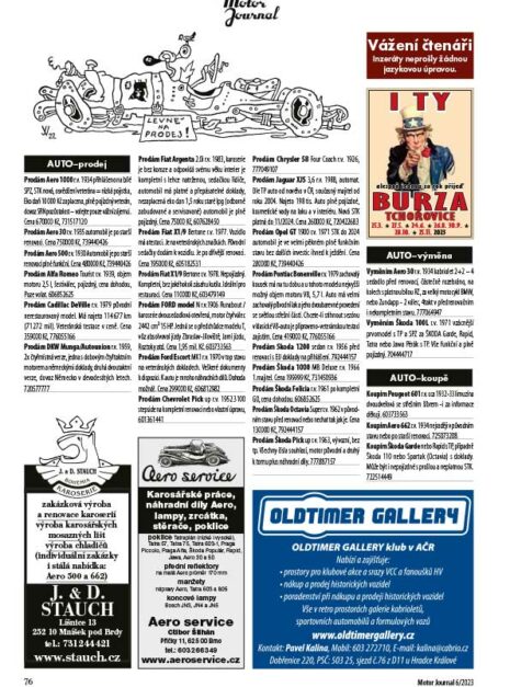 Motor Journal 6/2023 Levně na prodej Motor Journal 6/2023 Levně na prodej