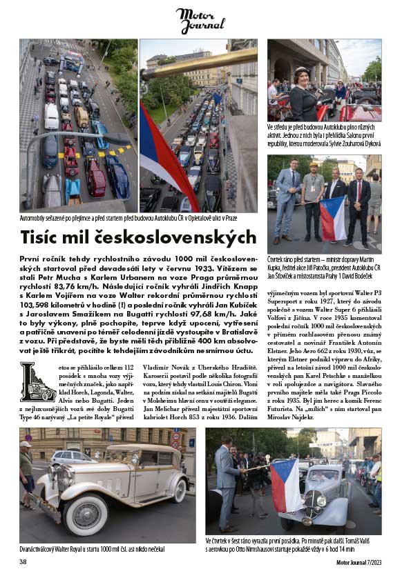 Motor Journal 7/2023 – 1000 mil československých
