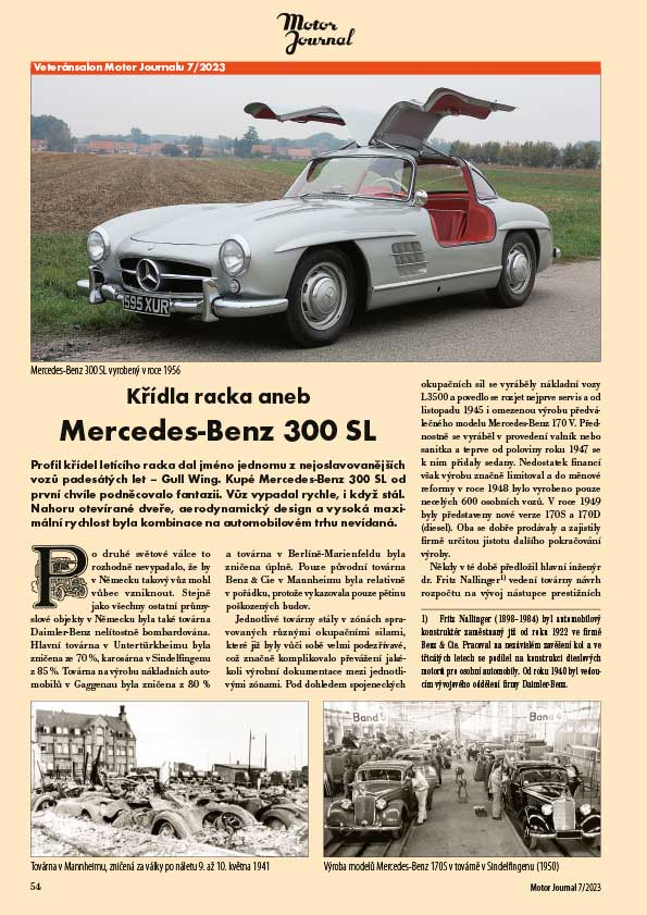Motor Journal 7/2023 – Mercedes-Bens 300 SL