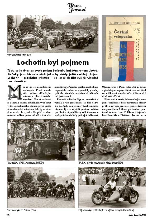 Motor Journal 8/2023 – Lochotín