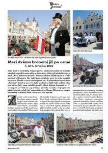 Motor Journal 8/2023 – Mezi dvěma branami Telč