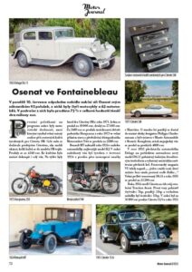 Motor Journal 8/2023 – Aukce Osenat ve Fontainebleau