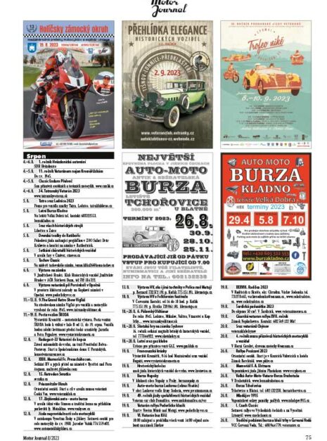 MJ_2023_08-75 Motor Journal 8/2023 – kalendář akcí