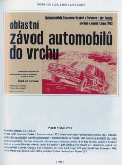 Škoda Motorsport – soutěžní a závodní vozy na plakátech a v prospektech, 1945-2023, Michal Velebný , Martin Kupec
