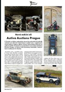 Motor Journal 04/2024 Autiva Auctions Prague