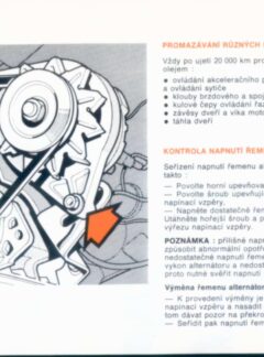 Chrysler – Návod k obsluze a údržbě