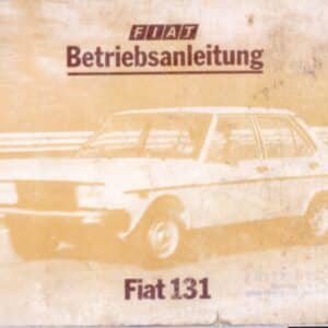 Fiat 131 Betriebsanleitung