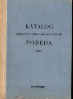 Katalog náhradních dílů automobilu M-20 Poběda